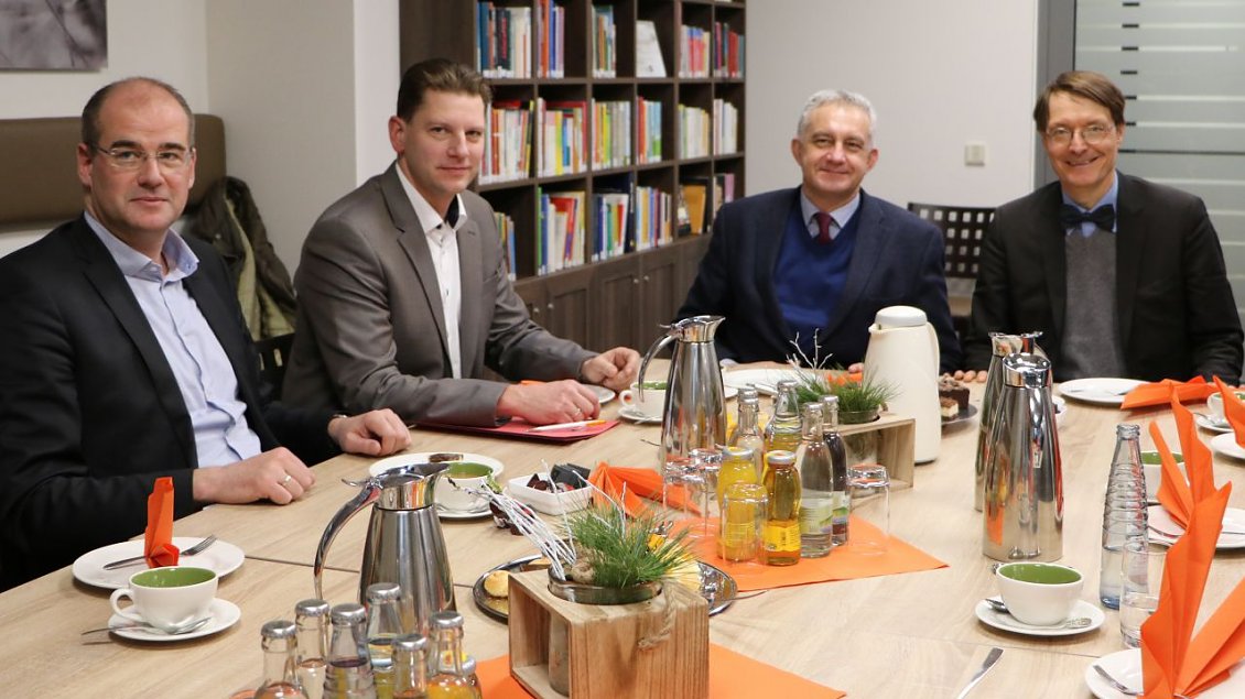 Bundestagsabgeordnete zu Besuch im Südharz Klinikum Nordhausen (Foto: Anne Hagedorn / SHK)