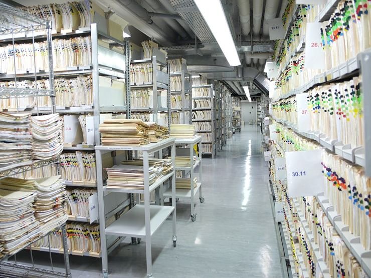 Blick in das Archiv (Foto: SHK)