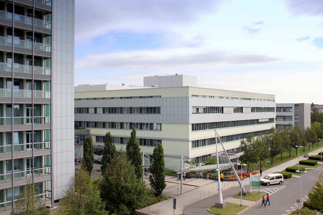 Au&szlig;enansicht S&uuml;dharz Klinikum Nordhausen gGmbH (Foto: Anne Hagedorn / SHK)