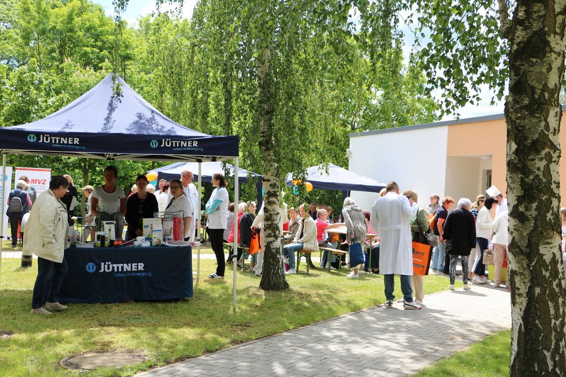 2. Osteoporosetag unter dem Motto Leben ist Bewegung" am S&uuml;dharz Klinikum (Foto: SHK)