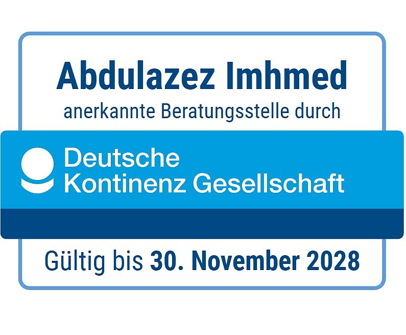 Zertifikat Deutsche Kontinenz Gesellschaft (Foto: SHK)