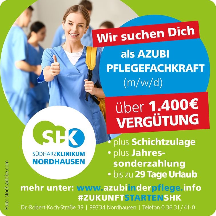 Post Azubi Pflege (Foto: SHK)