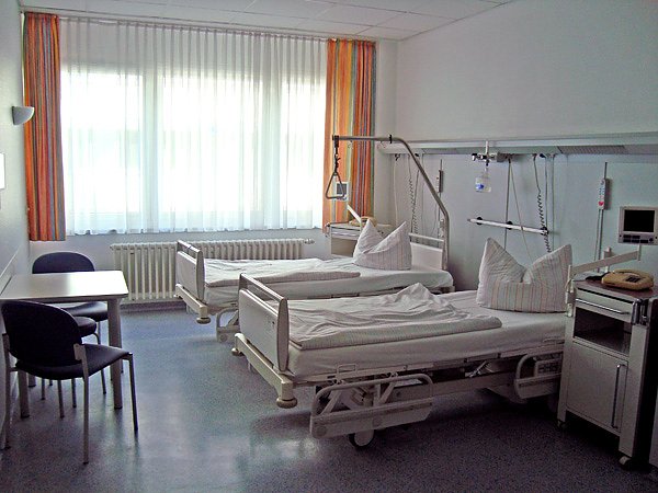 Unsere Station - Patientenzimmer (Foto: SHK)