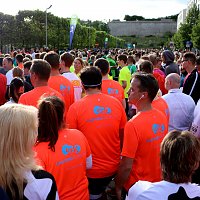 LAUFEND Gutes tun - Das diesj&auml;hrige Motto f&uuml;r die Mitarbeiter des SHK zum Unternehmenslauf in Erfurt (Anne Hagedorn / SHK)