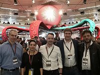 Die Teilnehmer des S&uuml;dharz Klinikums am Europ&auml;ischen R&ouml;ntgen-Kongress 2019 in Wien (privat)