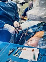OP Foto: Die hochtechnisierte Prozedur ermöglicht ein hohes Maß an Steinfreiheit für die Patienten in nur einem Eingriff.  (SHK)