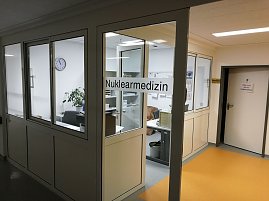 Anmeldung der Nuklearmedizin (Foto: SHK) Anmeldung der Nuklearmedizin (Foto: SHK)