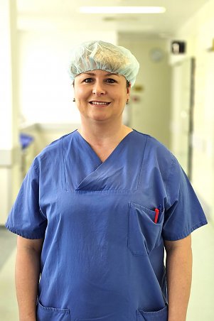 Stefanie Wei&szlig;leder leit. Pflegekraft An&auml;sthesie