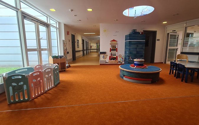 Erfolgreiche Renovierung unserer Kinderstation - Die Kinderklinik von innen  (Foto: SHK)