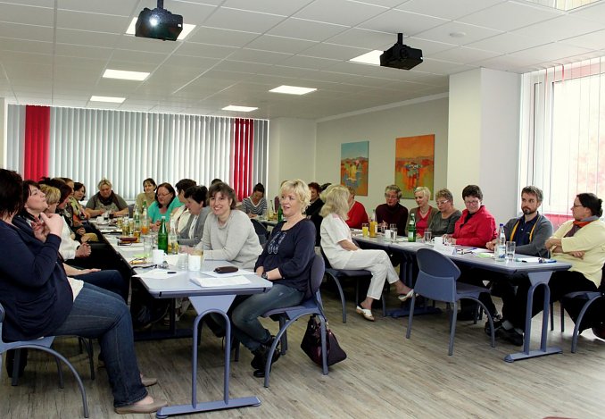 Schulung im S&uuml;dharz Klinikum Nordhausen (Foto: Anne Hagedorn / SHK)