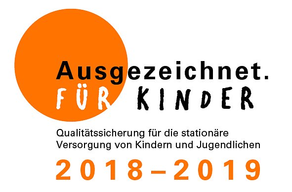 Das S&uuml;dharz Klinikum ist Ausgezeichnet. F&Uuml;R KINDER. (Foto: SHK)