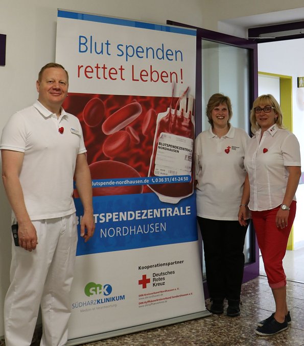 Weltblutspendetag am Südharz Klinikum  (Foto: SHK)