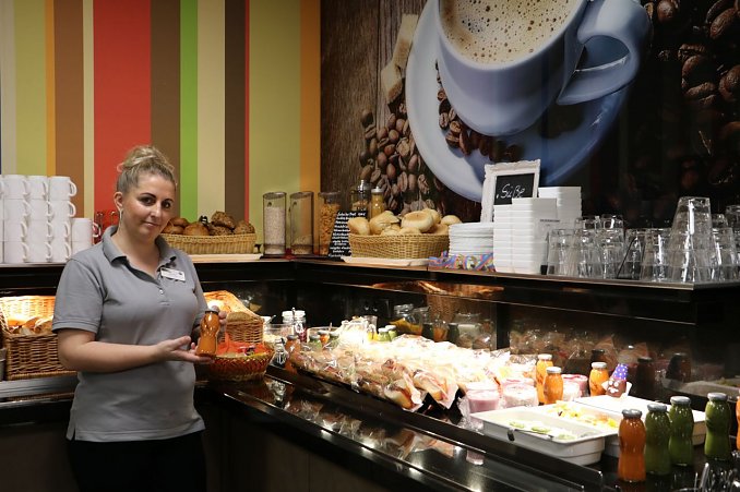 Stefanie Buse - Leiterin der caféteria viva  (Foto: SHK)