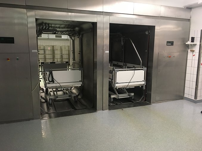 Neue Anlage zur Bettenaufbereitung (Foto: SHK)