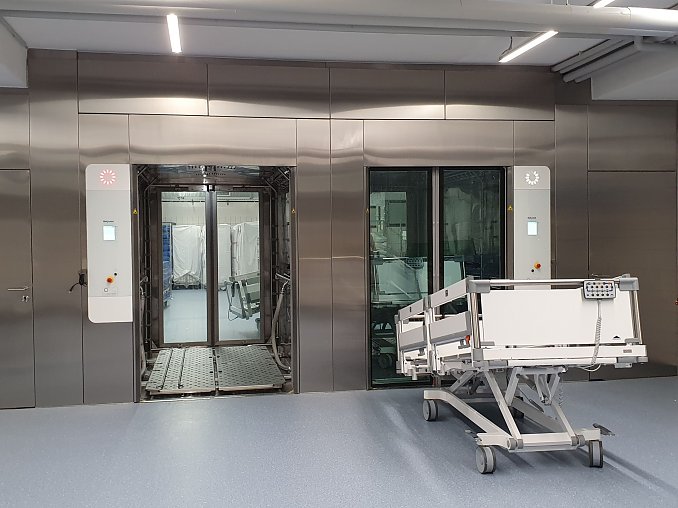 Neue maschinelle Bettenaufbereitung in Betrieb (Foto: SHK)