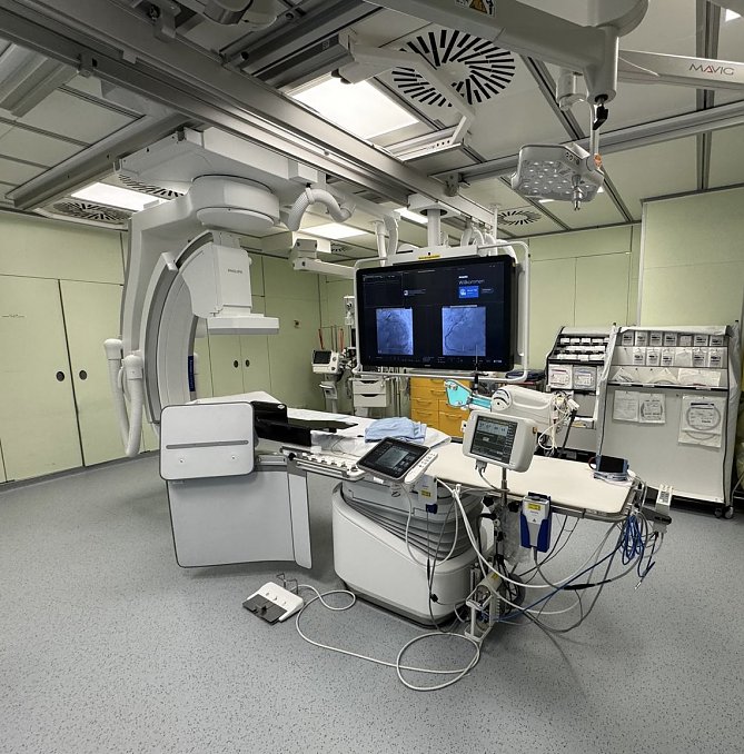 Neue Angiographie-Anlagen installiert (Foto: SHK)